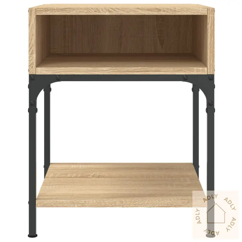 Nattbord 2 Stk Sonoma Eik 40X41X50 Cm Konstruert Tre