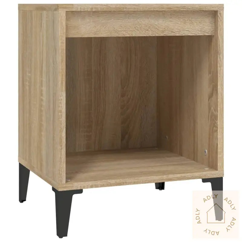 Nattbord 2 Stk Sonoma Eik 40X35X50 Cm