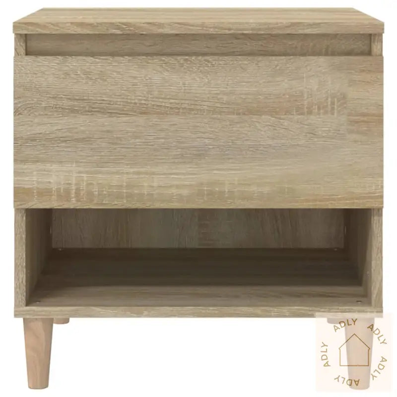 Nattbord 2 Stk Sonoma Eik 50X46X50 Cm Konstruert Tre