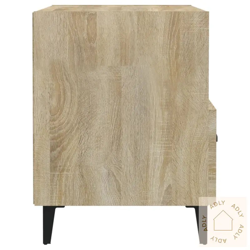 Nattbord 2 Stk Sonoma Eik Konstruert Tre