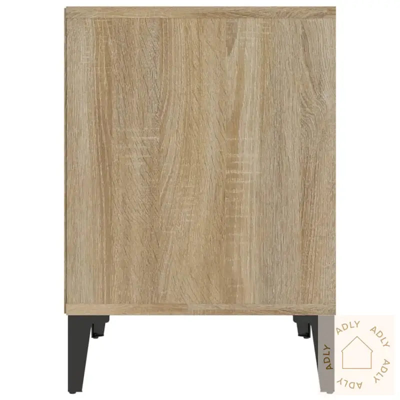 Nattbord 2 Stk Sonoma Eik 40X35X50 Cm