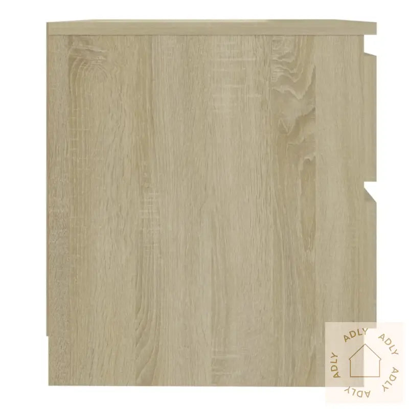 Nattbord Sonoma Eik 50X39X43,5 Cm Konstruert Tre