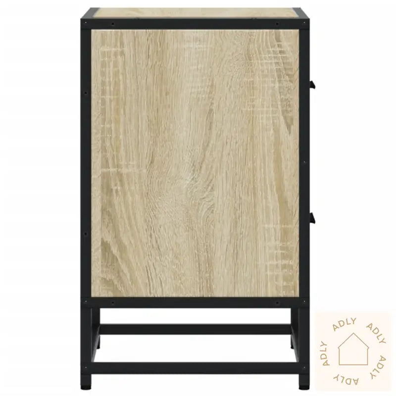 Nattbord 2 Stk Sonoma Eik 40X31X50 Cm Konstruert Tre