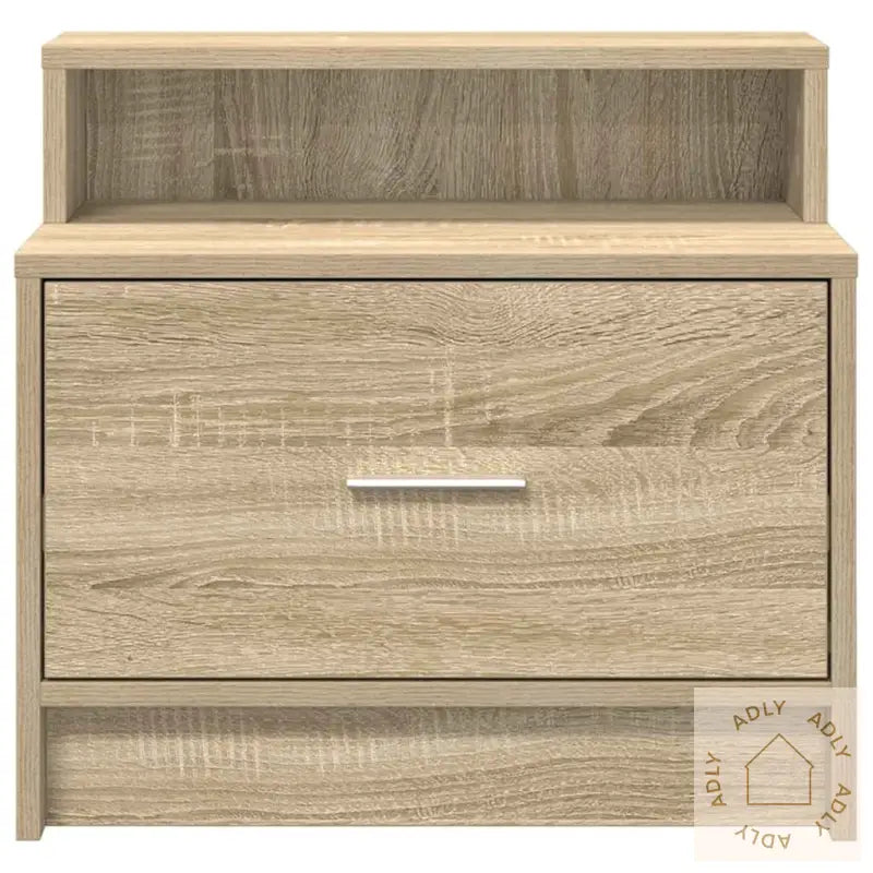 Nattbord Med Skuff Sonoma Eik 51X31X47 Cm