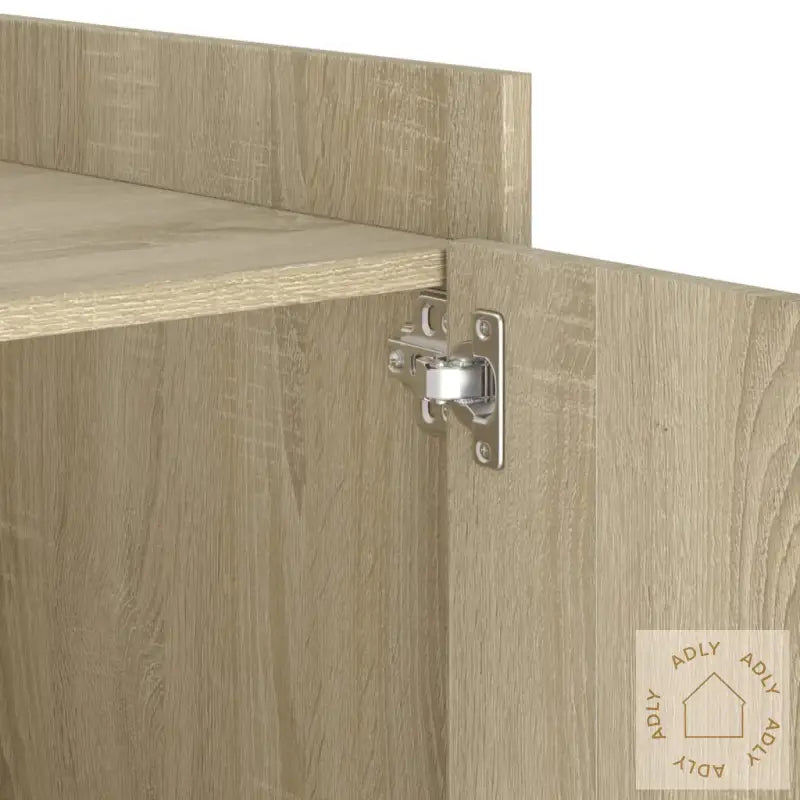 Nattbord Sonoma Eik 45X50X50 Cm Konstruert Tre