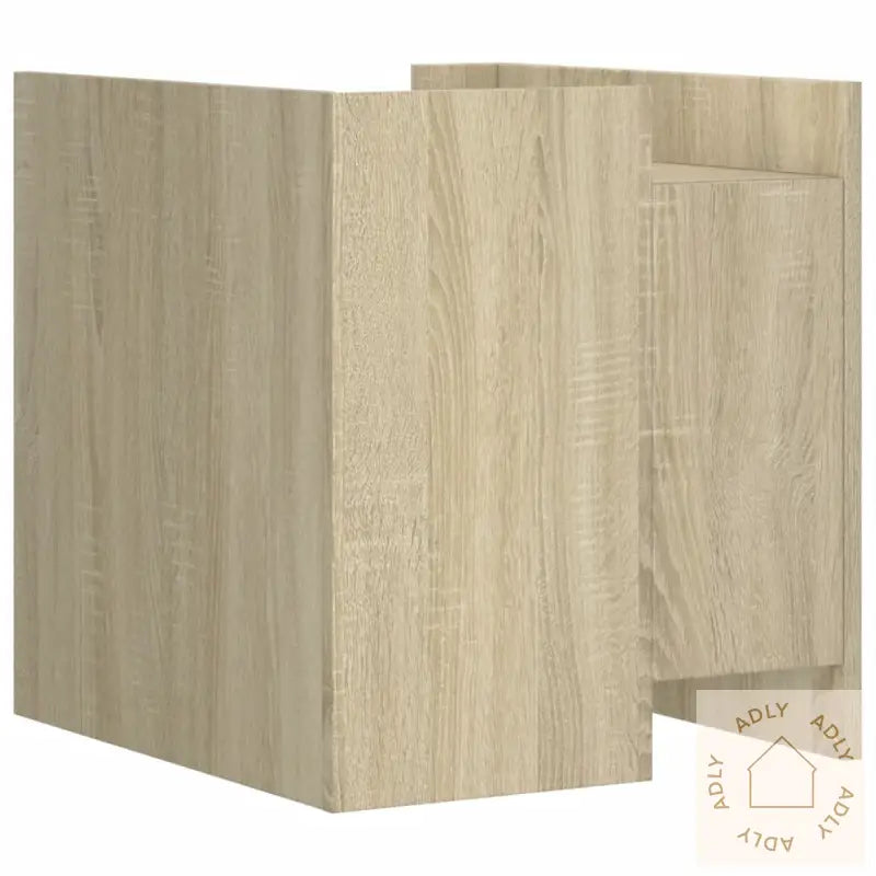 Nattbord Sonoma Eik 45X50X50 Cm Konstruert Tre