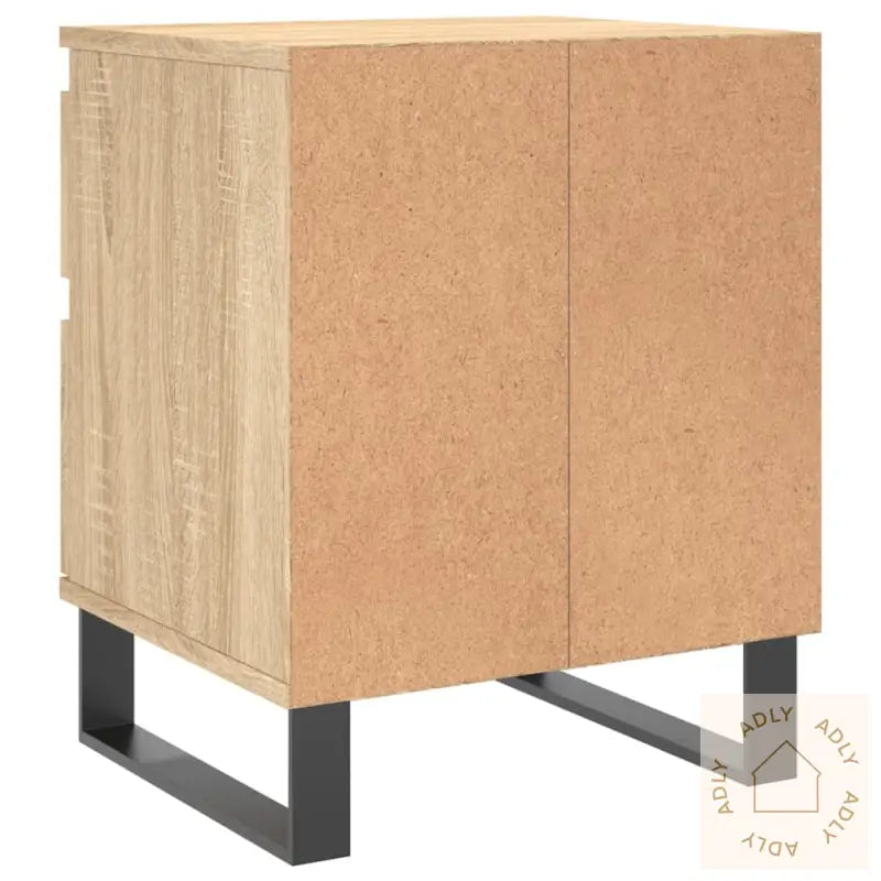 Nattbord 2 Stk Sonoma Eik 40X35X50 Cm Konstruert Tre