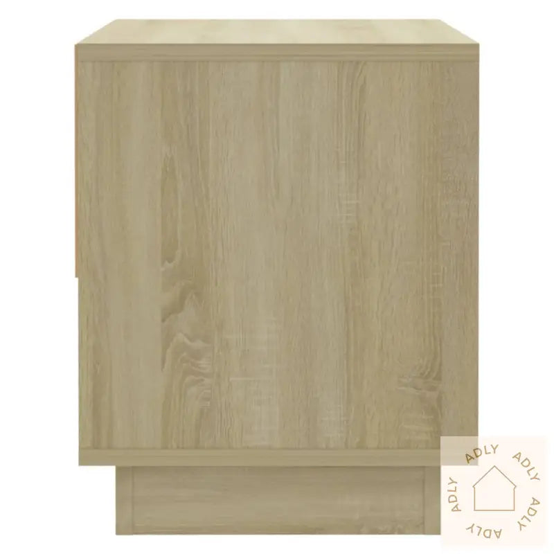 Nattbord 2 Stk Sonoma Eik 45X34X44 Cm Konstruert Tre