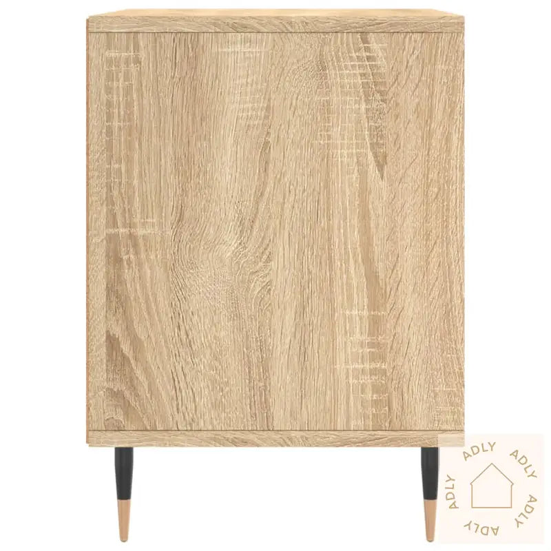 Nattbord 2 Stk Sonoma Eik 40X35X50 Cm Konstruert Tre
