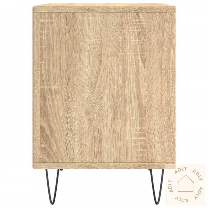 Nattbord 2 Stk Sonoma Eik 40X35X50 Cm Konstruert Tre