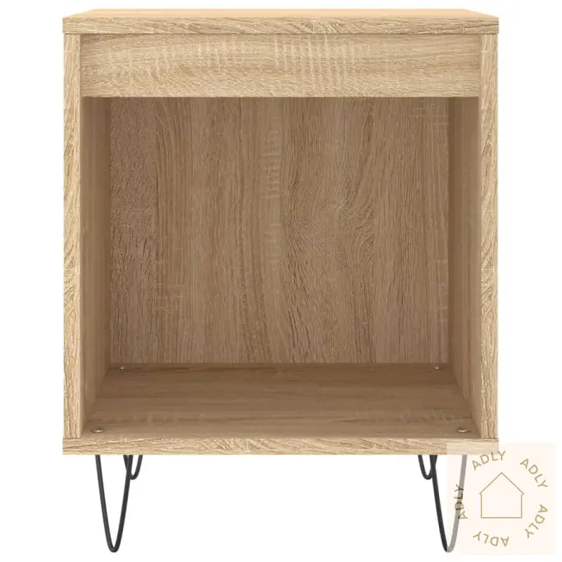 Nattbord 2 Stk Sonoma Eik 40X35X50 Cm Konstruert Tre