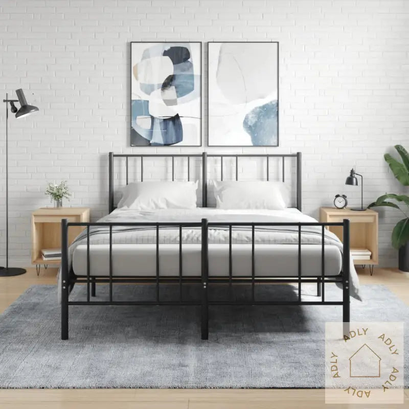 Nattbord 2 Stk Sonoma Eik 40X35X50 Cm Konstruert Tre