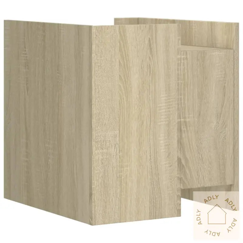 Nattbord Sonoma Eik 45X50X50 Cm Konstruert Tre