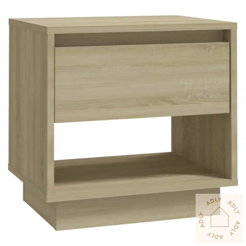 Nattbord Sonoma Eik 45X34X44 Cm Konstruert Tre