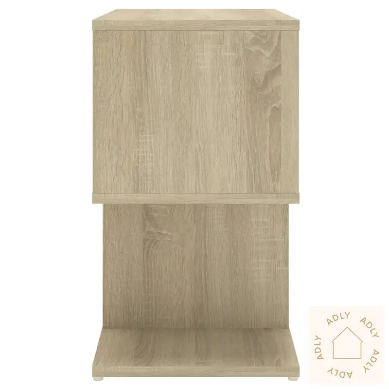 Nattbord Sonoma Eik 50X30X51,5 Cm Konstruert Tre