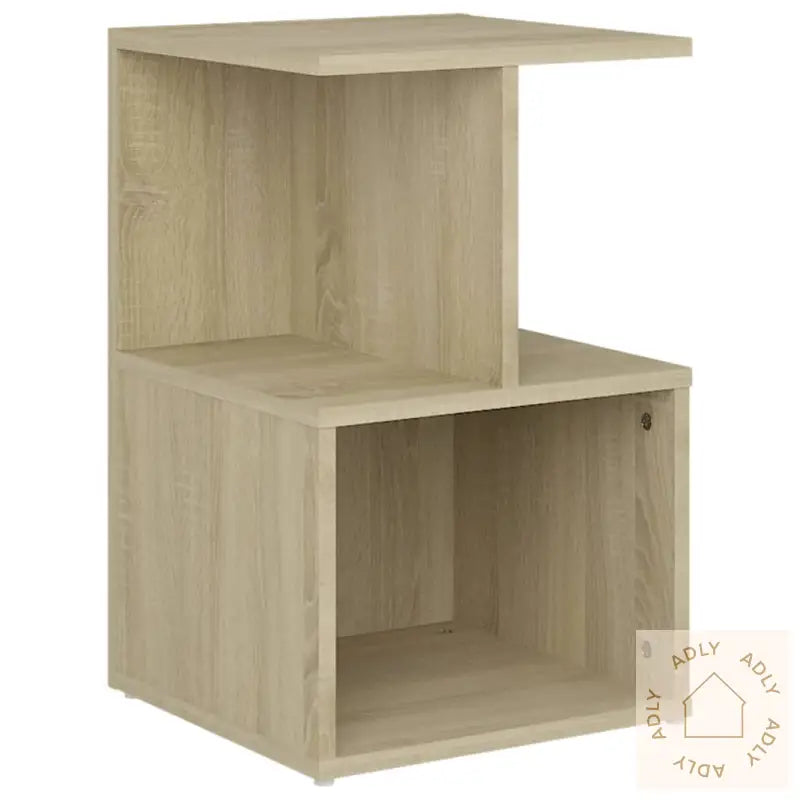Nattbord Sonoma Eik 35X35X55 Cm Konstruert Tre