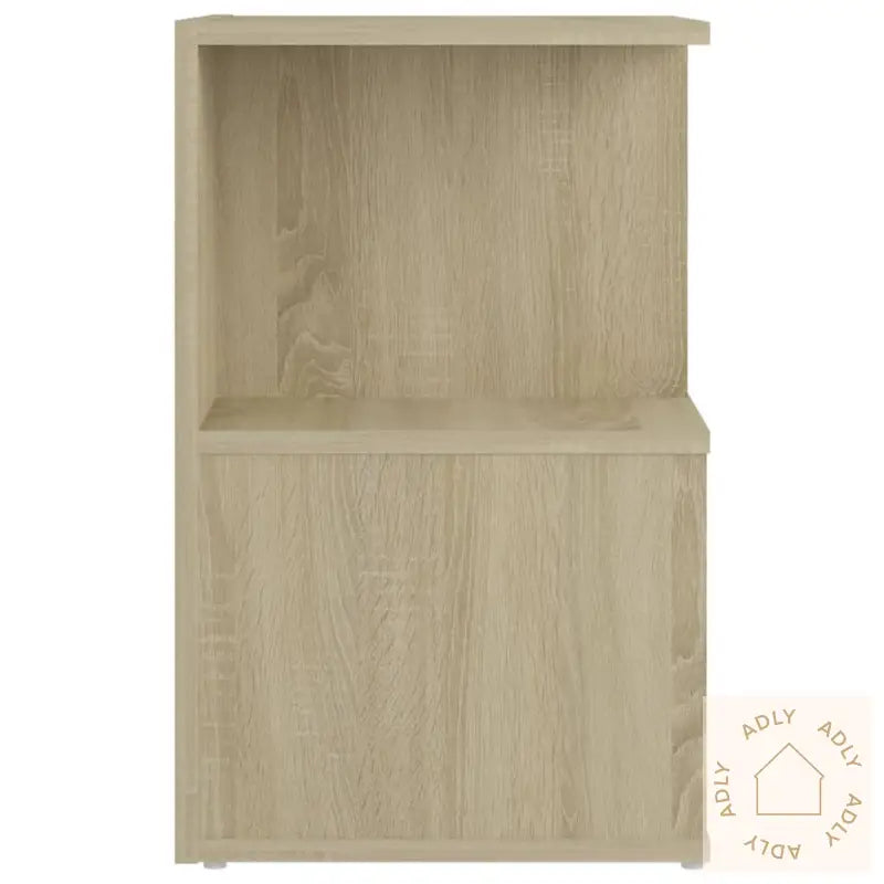 Nattbord Sonoma Eik 35X35X55 Cm Konstruert Tre