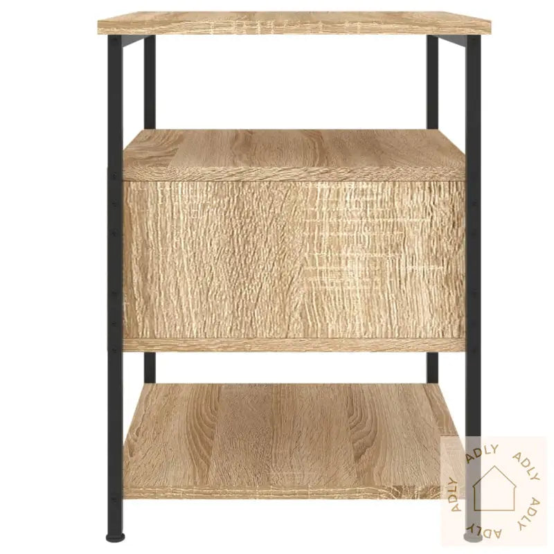 Nattbord Sonoma Eik 40X42X56 Cm Konstruert Tre