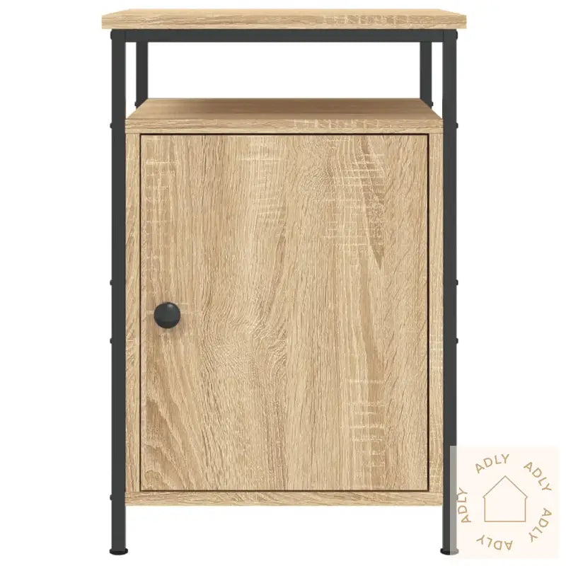 Nattbord 2 Stk Sonoma Eik 40X42X60 Cm Konstruert Tre