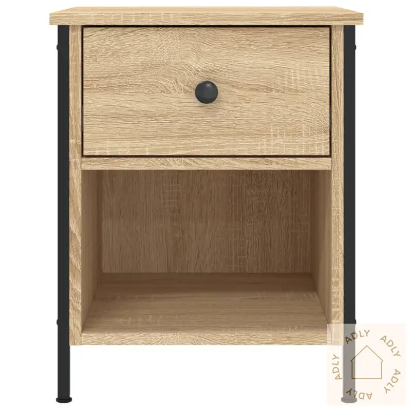 Nattbord 2 Stk Sonoma Eik 40X42X50 Cm Konstruert Tre