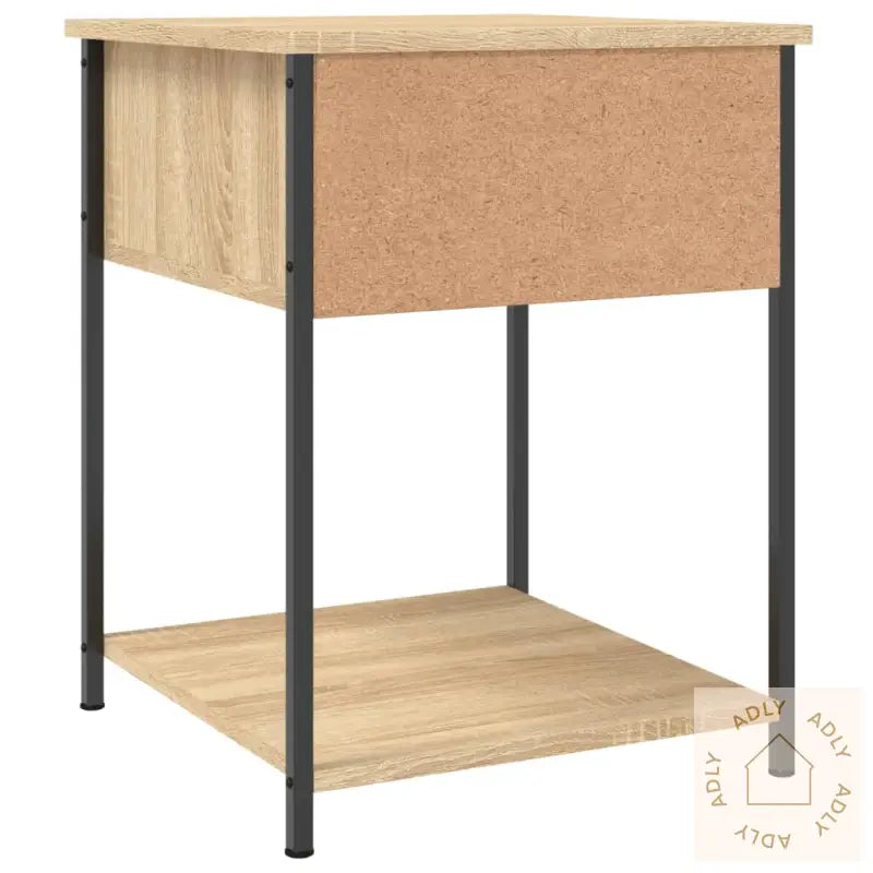 Nattbord 2 Stk Sonoma Eik 44X45X58 Cm Konstruert Tre