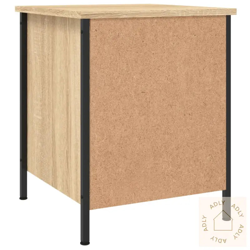 Nattbord 2 Stk Sonoma Eik 40X42X50 Cm Konstruert Tre