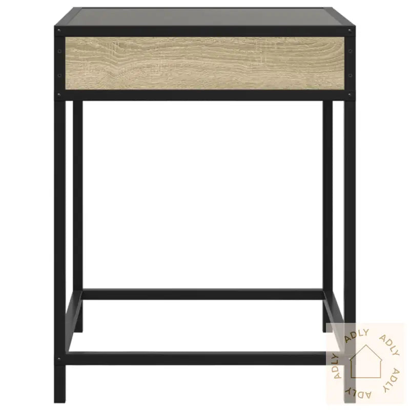 Salongbord Med Infinity Led Sonoma Eik 40X40X51 Cm