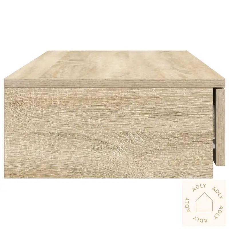 Sengeskuffer I Sonoma Eik 100X36,5X16,5 Cm, Laget Av Konstruert Tre