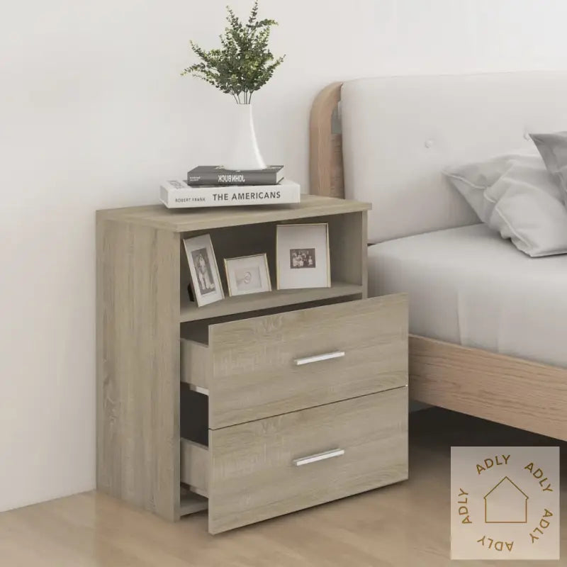 Nattbord Sonoma Eik 50X32X60 Cm