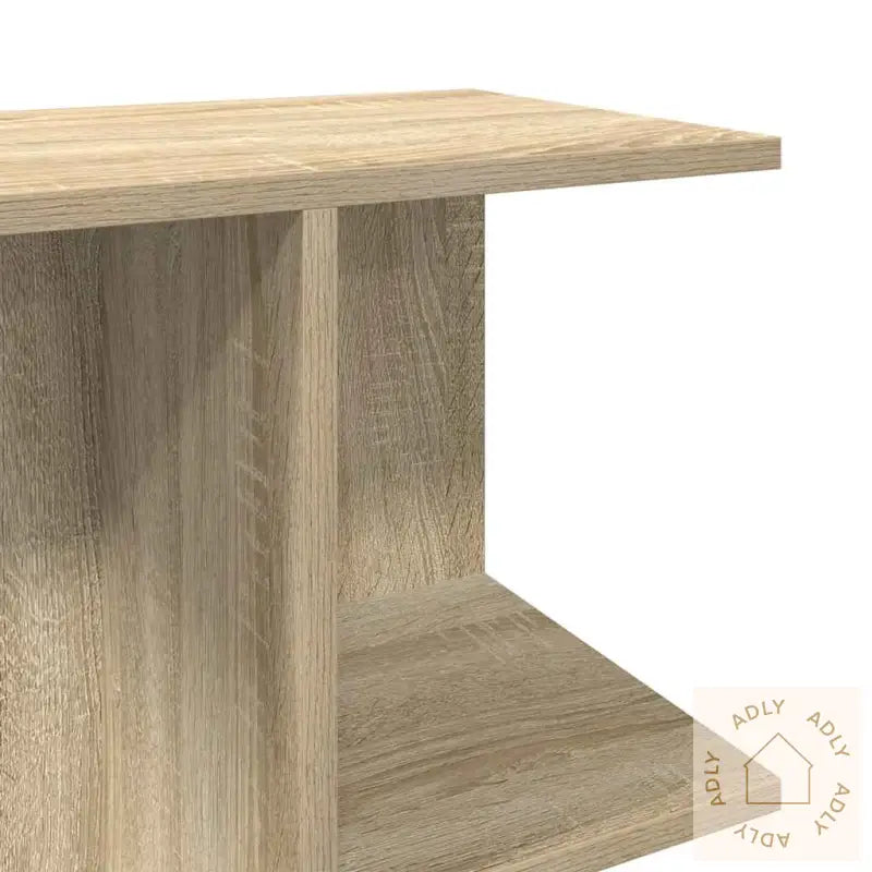 Nattbord 2 Stk Sonoma Eik 46,5X29X61 Cm Konstruert Tre