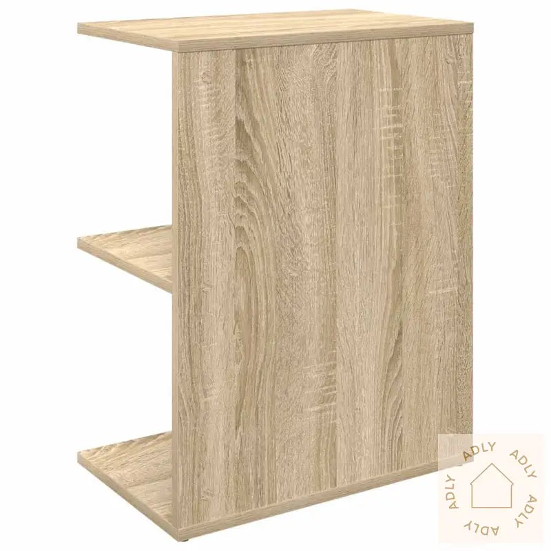 Nattbord 2 Stk Sonoma Eik 46,5X29X61 Cm Konstruert Tre