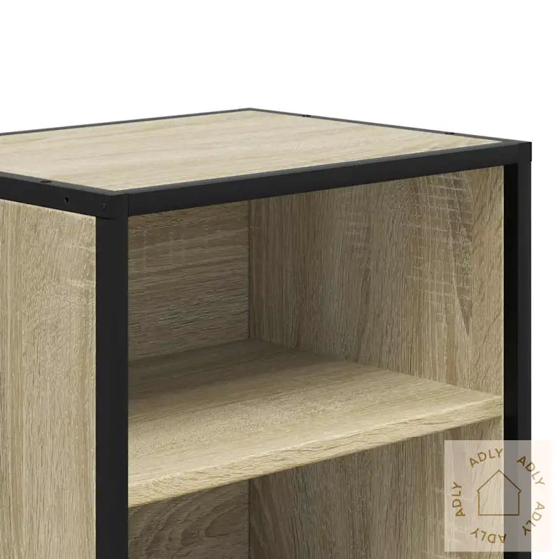 Nattbord Sonoma Eik 40X31X50 Cm Konstruert Tre Og Metall