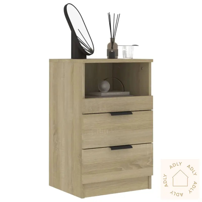 Nattbord Sonoma Eik Konstruert Tre