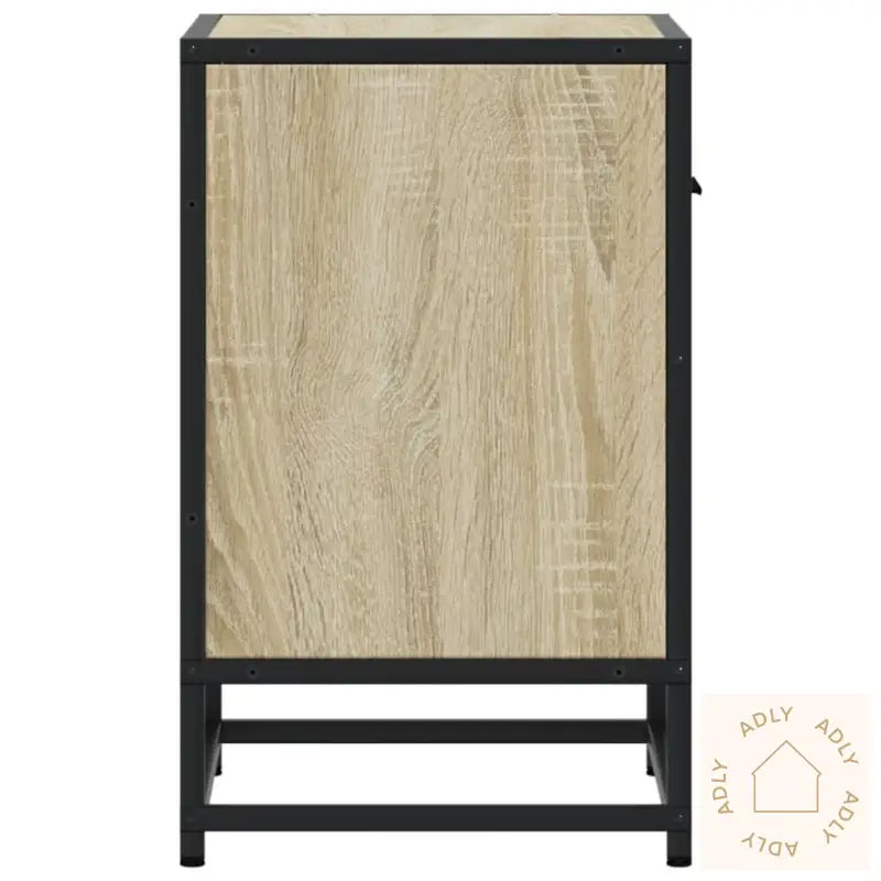 Nattbord 2 Stk Sonoma Eik 40X31X50 Cm Konstruert Tre