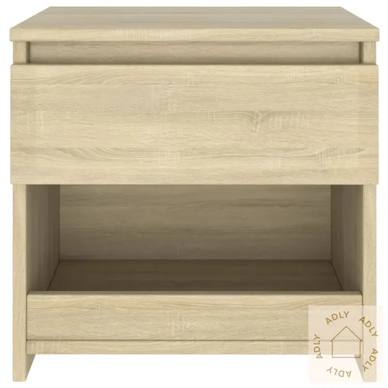 Nattbord 2 Stk Sonoma Eik 40X30X39 Cm Konstruert Tre