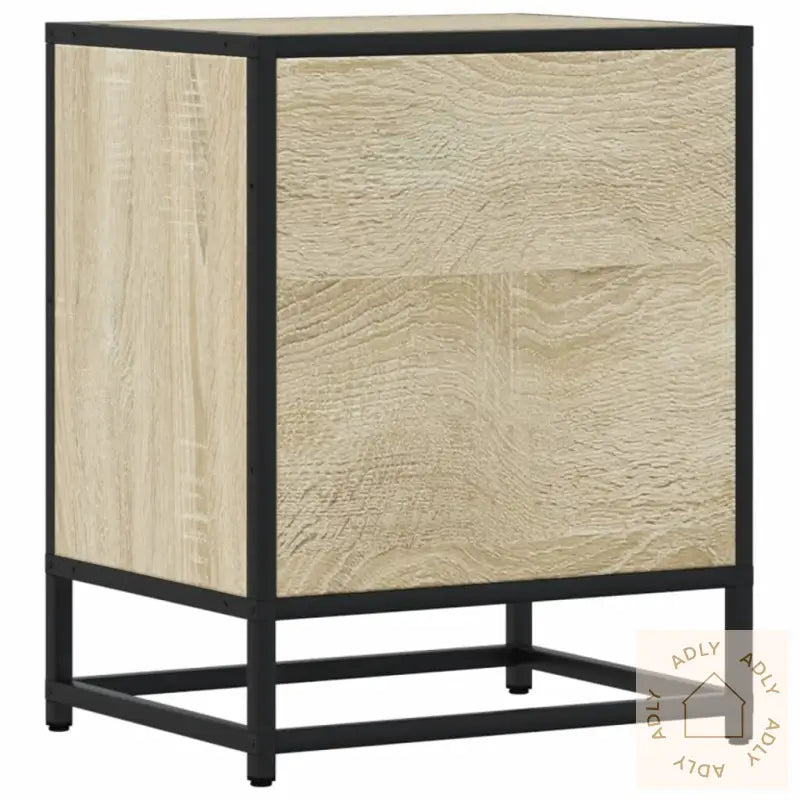 Nattbord Sonoma Eik 40X31X50 Cm Konstruert Tre
