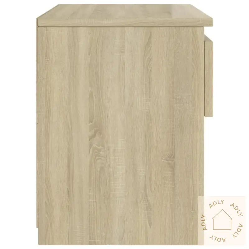 Nattbord 2 Stk Sonoma Eik 40X30X39 Cm Konstruert Tre