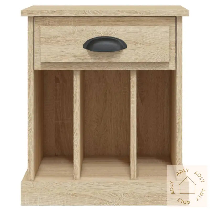 Nattbord 2 Stk Sonoma Eik 43X36X50 Cm