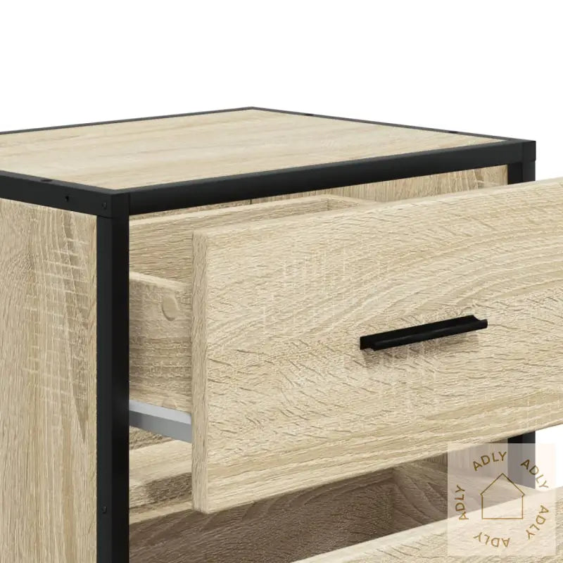 Nattbord Sonoma Eik 40X31X50 Cm Konstruert Tre