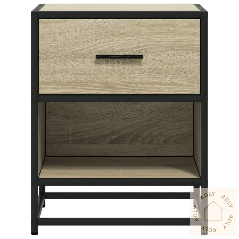 Nattbord Sonoma Eik 40X31X50 Cm Konstruert Tre