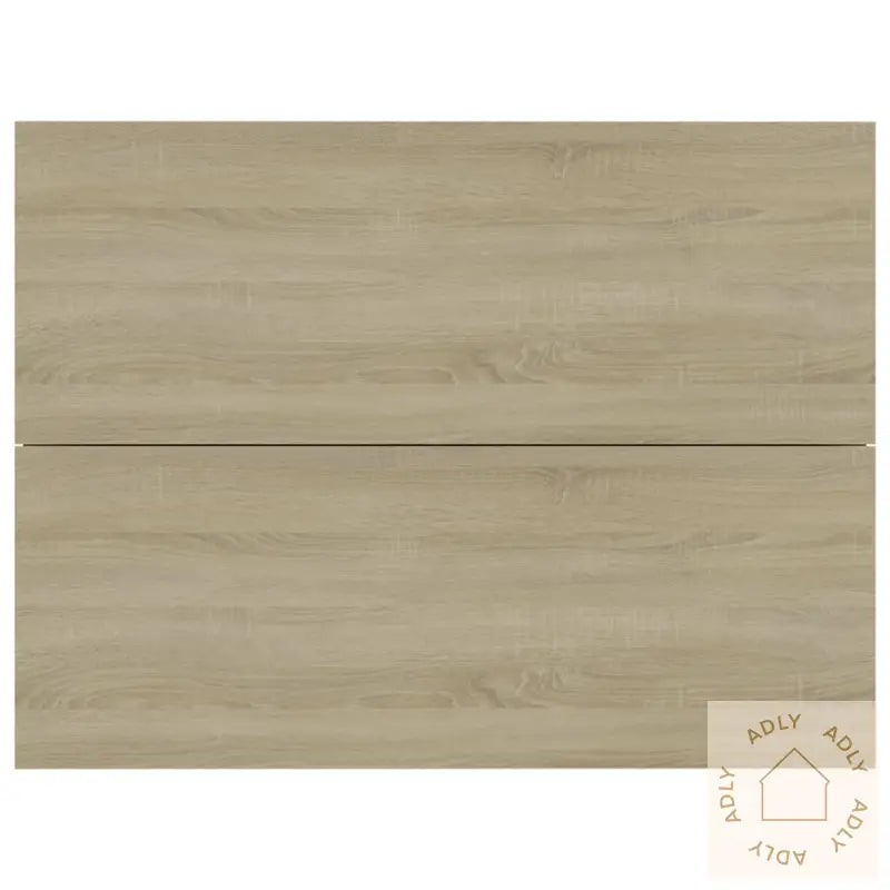 Nattbord 2 Stk Sonoma Eik 40X30X30 Cm Konstruert Tre