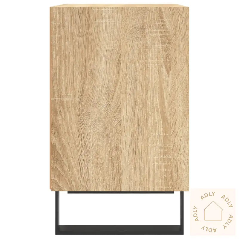 Nattbord 2 Stk Sonoma Eik 40X30X50 Cm Konstruert Tre