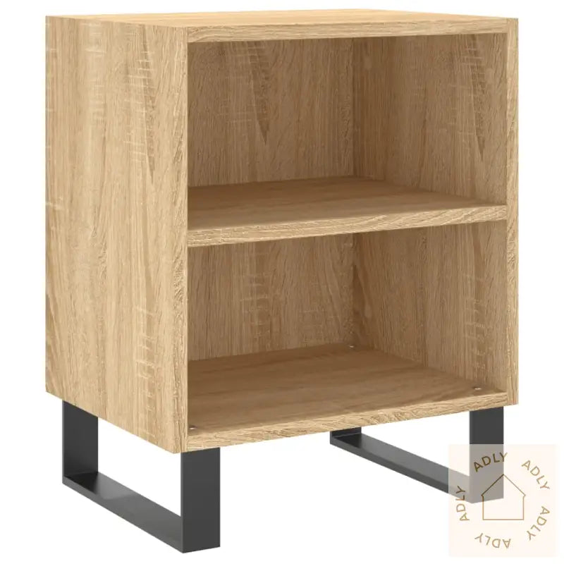 Nattbord 2 Stk Sonoma Eik 40X30X50 Cm Konstruert Tre