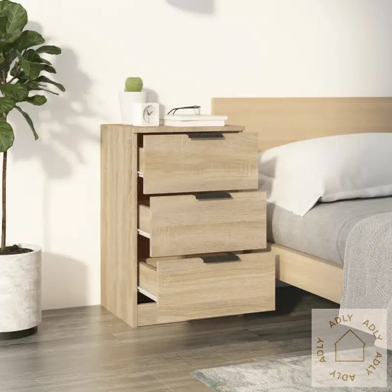 Nattbord Sonoma Eik 40X36X65 Cm
