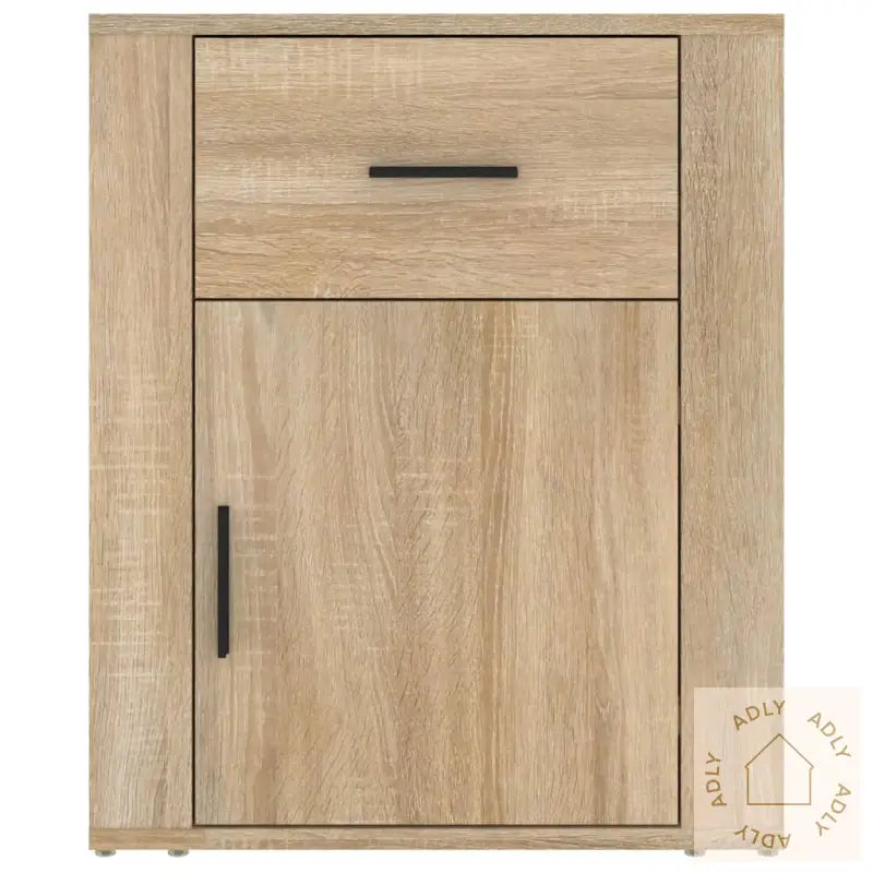 Nattbord Sonoma Eik 50X36X60 Cm Konstruert Tre