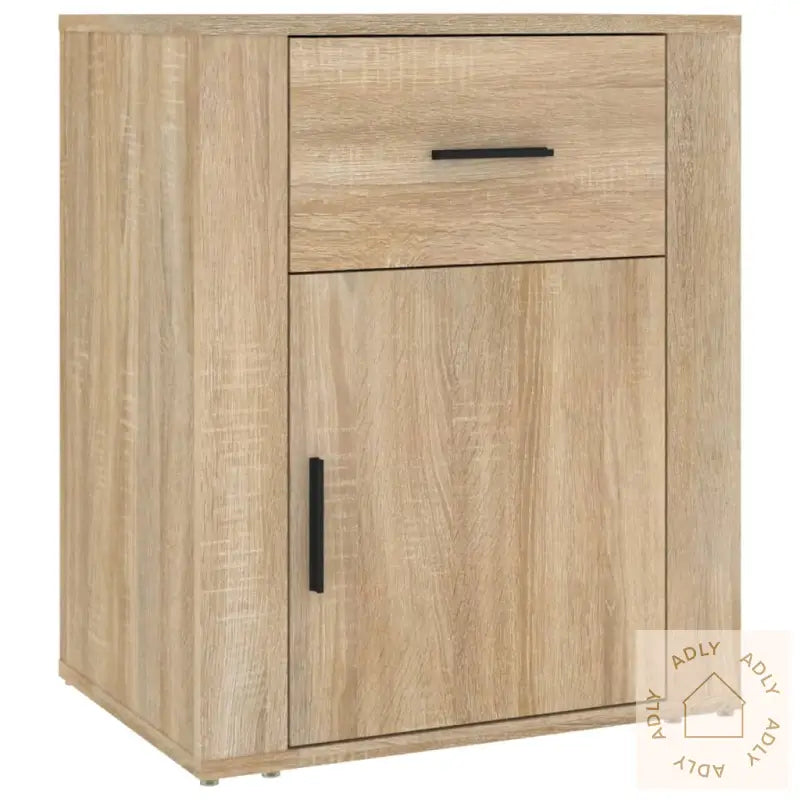 Nattbord Sonoma Eik 50X36X60 Cm Konstruert Tre