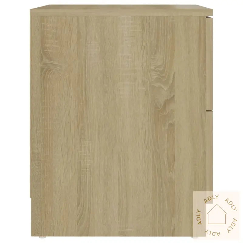 Nattbord Sonoma Eik 40X40X50 Cm Konstruert Tre