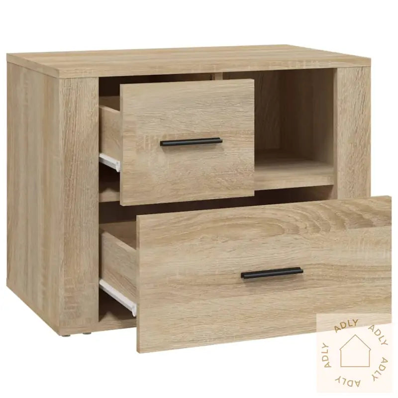 Nattbord Sonoma Eik 60X36X45 Cm Konstruert Tre