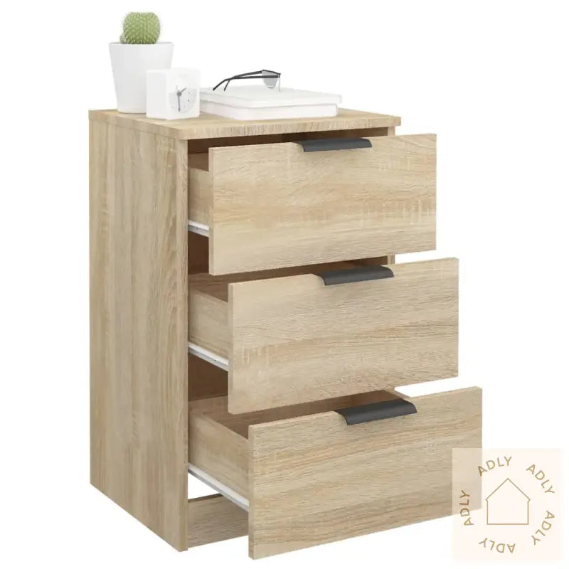 Nattbord Sonoma Eik 40X36X65 Cm