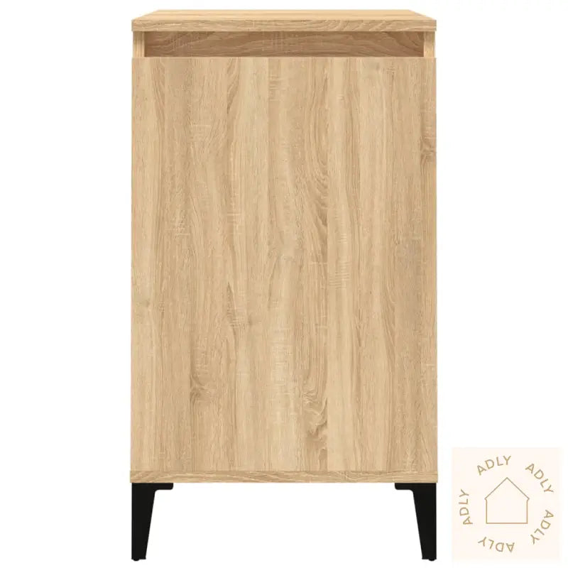 Nattbord 2 Stk Sonoma Eik 40X35X70 Cm Konstruert Tre